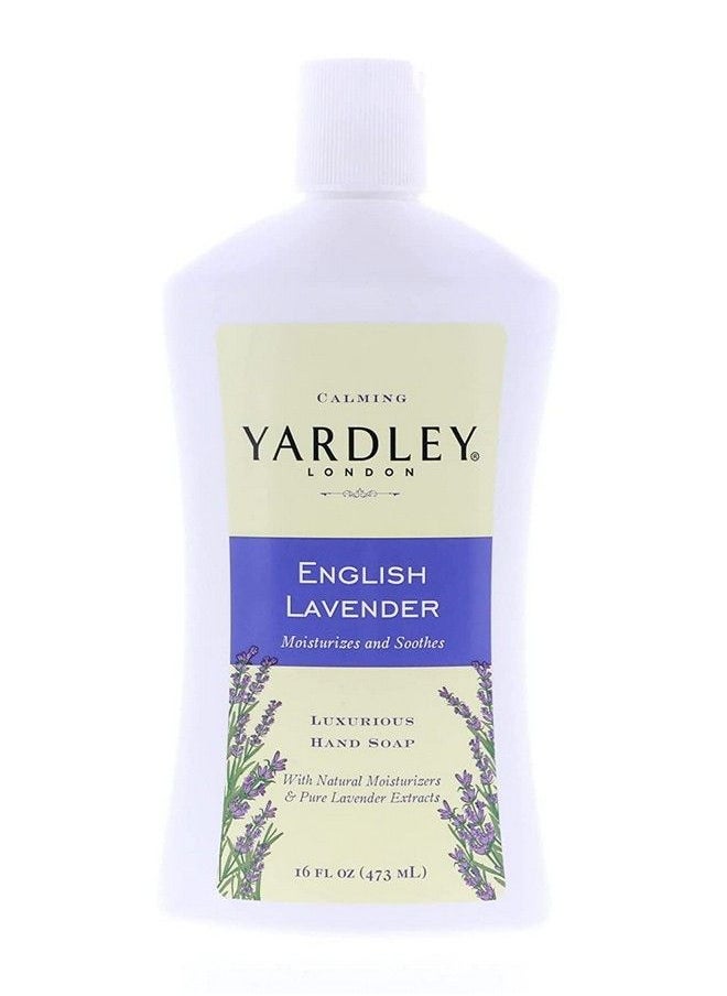 Yardley London Luxurious Hand Soap Refill Flowering English Lavender 16 Oz (Pack Of 3)  - Image 1