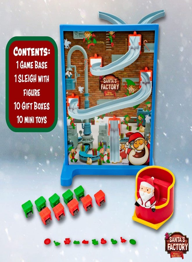 Fotorama Santa's Factory Fast Paced Present Delivery Christmas Game with Spinning Santa's Sleigh & Gift Chute Holiday Fun Activities for The Family and Kids Ages 4 and Up 1-2 Player Games - Image 3
