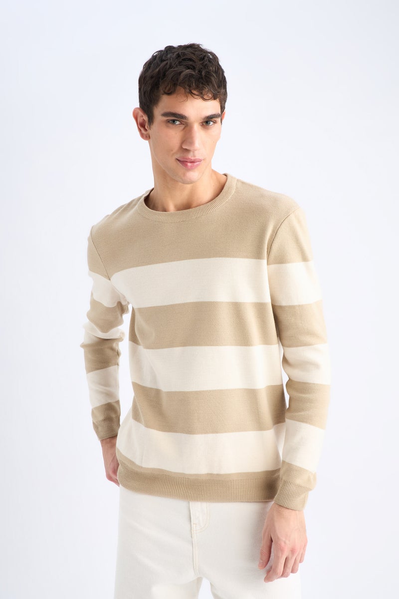 DeFacto Man Standard Fit Crew Neck Knitwear Pullover - Image 3