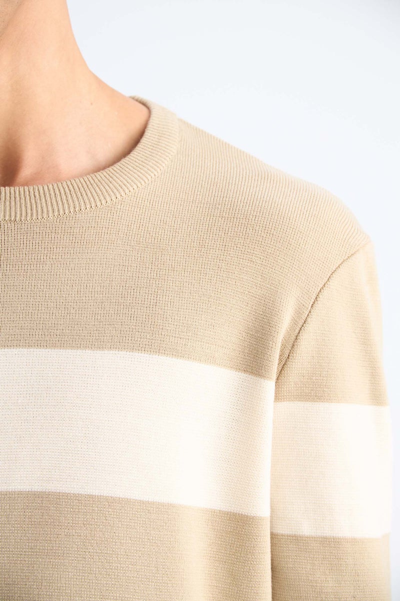 DeFacto Man Standard Fit Crew Neck Knitwear Pullover - Image 5