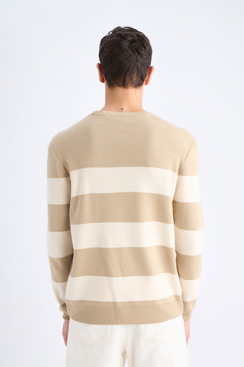 DeFacto Man Standard Fit Crew Neck Knitwear Pullover - Image 4