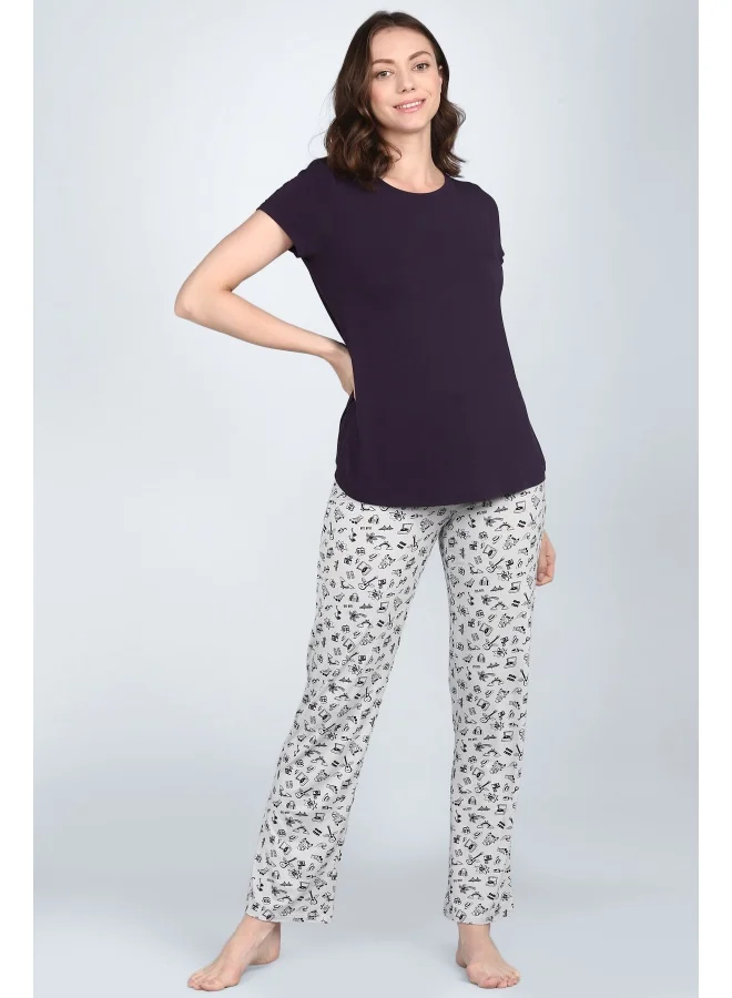 NeceSera Love Sleep Blue Pajama Set