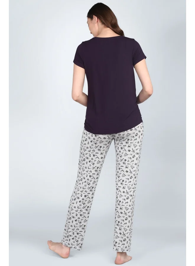 NeceSera Love Sleep Blue Pajama Set