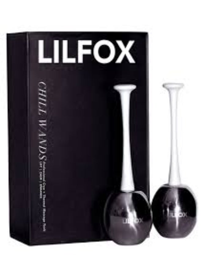 LILFOX Chill Wands Cryo + Thermo Facial Tools 2 piece - Image 1