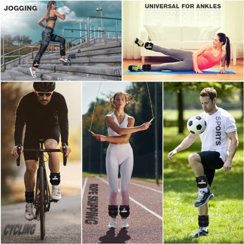 Lycan Professional Wrist/Ankle Weight Pair 500 gram x 2 pc | Resistance Exercise | Wrist Ankle | Fitness Band | Unisex Workout Equipment - Image 4