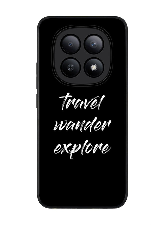 For Xiaomi Redmi Note 15 5G / Poco M8 Case,Slim fit Camera Protection, Shockproof Thin Phone cover  - Travel Wander Explore