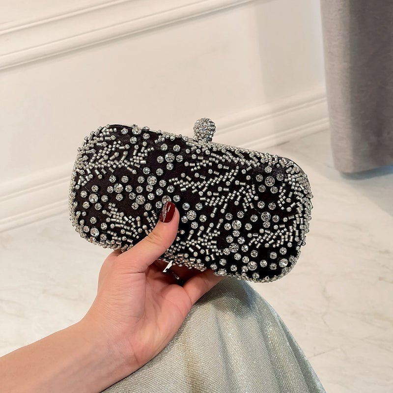 Gift Bag Diamond Hand-Held Dinner Bag Embroidery Bag Ladies Evening Bag Clutch Bay - Image 1