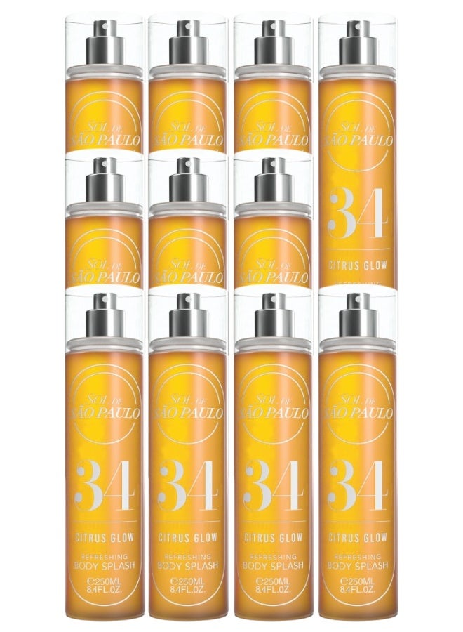 اس او ال 11 قطع معطر جسم 34 برائحة الحمضيات 250 مل - Image 1