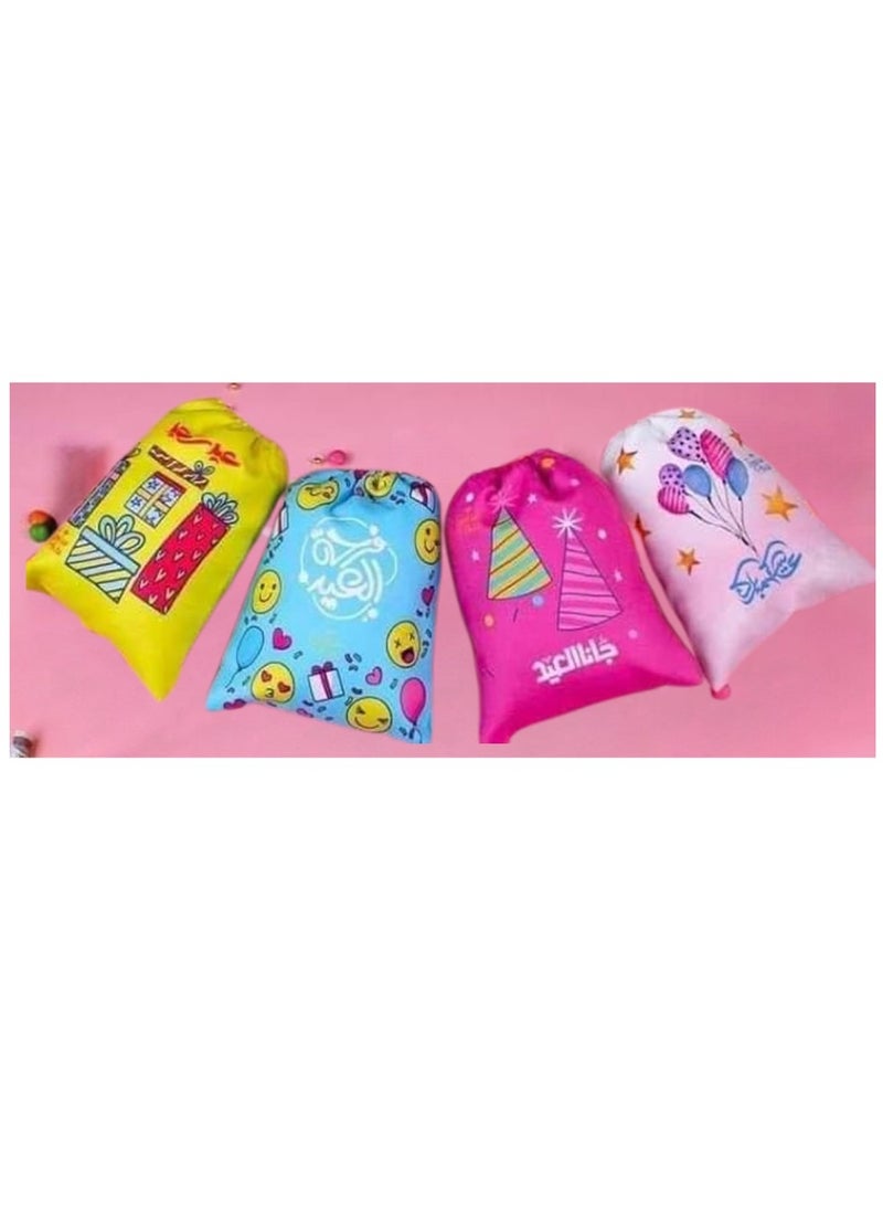 Eidiya bag made of satin, different shapes and designs, 2 pieces - Design may vary.  - Image 5
