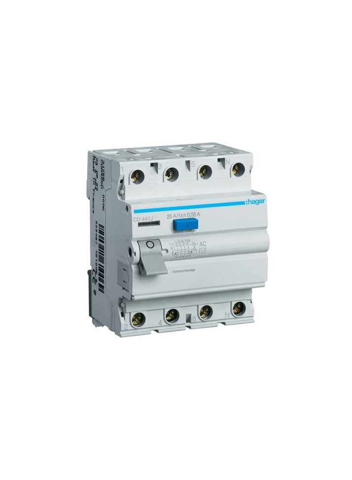 RCCB 4P 40A 300mA AC