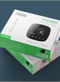 Klima Smart Thermostat KL6100B Round Corners Wi-Fi Thermostat Touch Display Smart Control  - Image 5