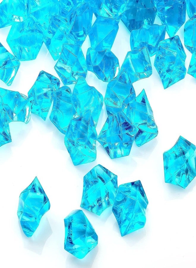 Promote Trader Pack of 250 Gram Acrylic Diamonds Faux Crystals for Home Decor Succulent Plant Stones Decorative Stones for Plant Pot Aquarium Fish Tank Landscaping Vase Fillers Ornaments(Blue) - Image 3