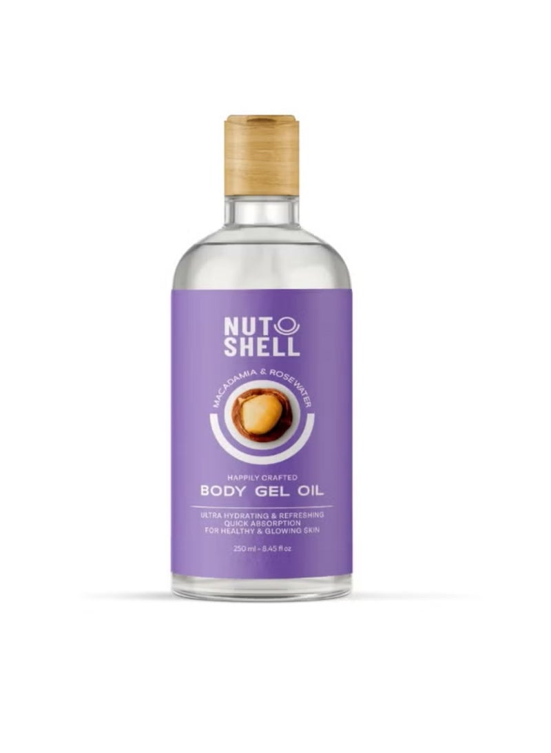 Macadamia & Rose Water - Body Gel Oil 250 ml