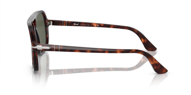 Persol PO3328S Sunglasses, Havana/Green, 58 mm - Image 3