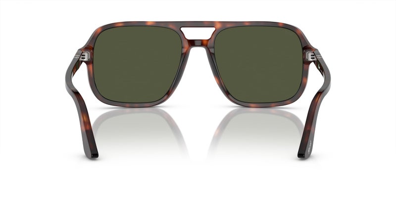 Persol PO3328S Sunglasses, Havana/Green, 58 mm - Image 4