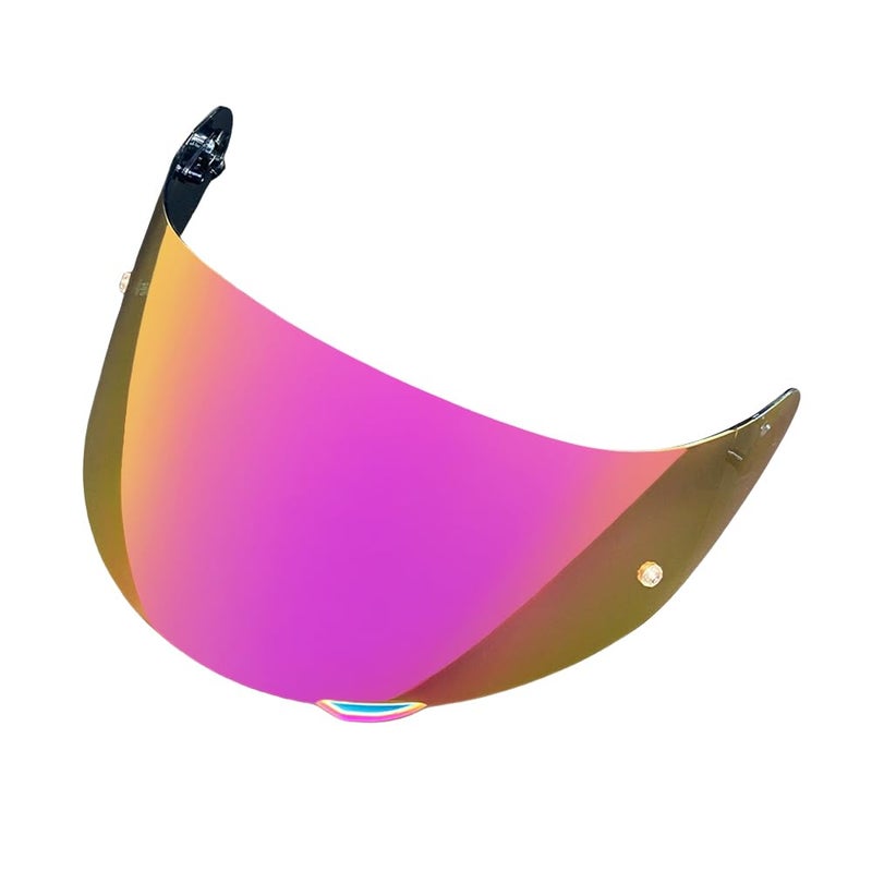BSTOP K1 Face Shield UvProtected for AGV K1 K1S K3SV K5 K5S Helmet Shield Visor Windshield Revo Pink GoldDay use only
