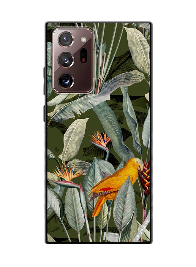 VR CREATIVE Protective Case Cover For Samsung Galaxy Note20 Ultra 5G Green Jungle Design Multicolour - Image 1