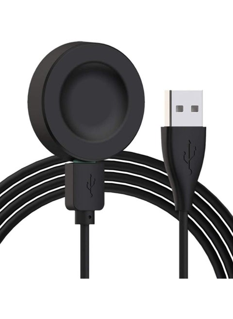Charger Huawei GT3 Series/ Watch 3 Series/ GT2 Pro/ GT Runner/GT4 Series, Fast Charging Cable Data Cradle Dock Magnetic Wireless Charger Black