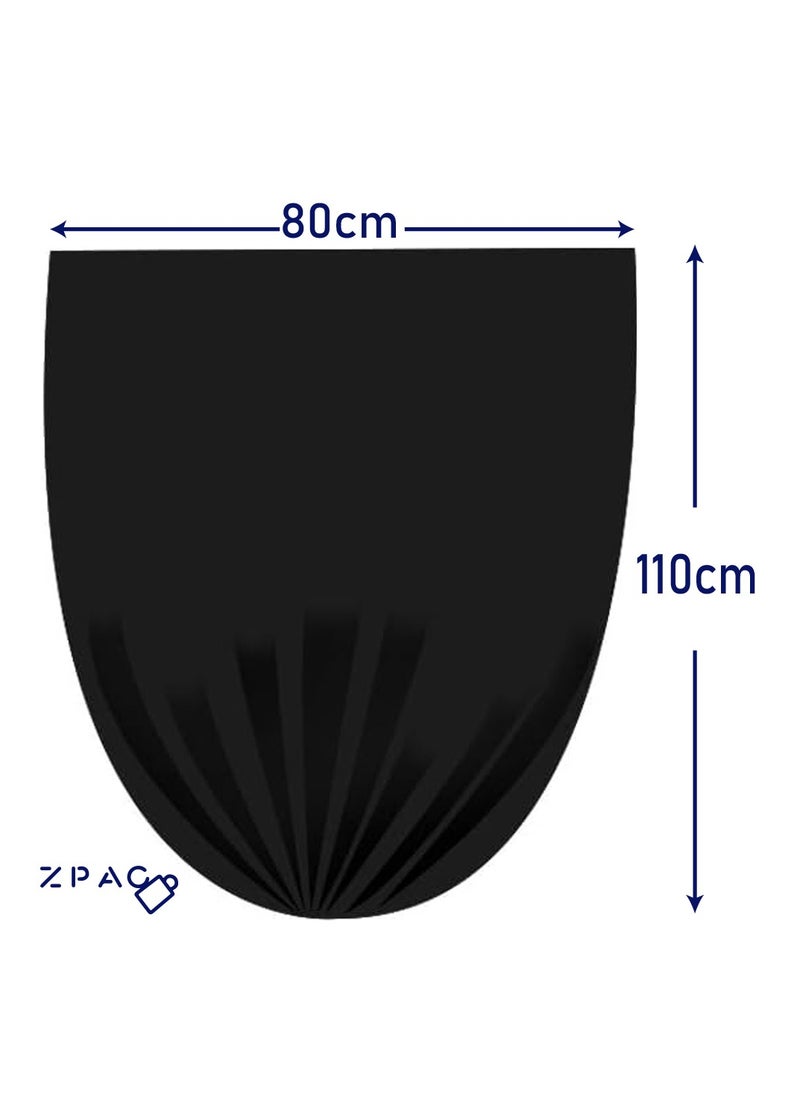 zpac - Zpac Trash Bag Roll 1 kg, 80 cm x 110 cm Size - Image 1