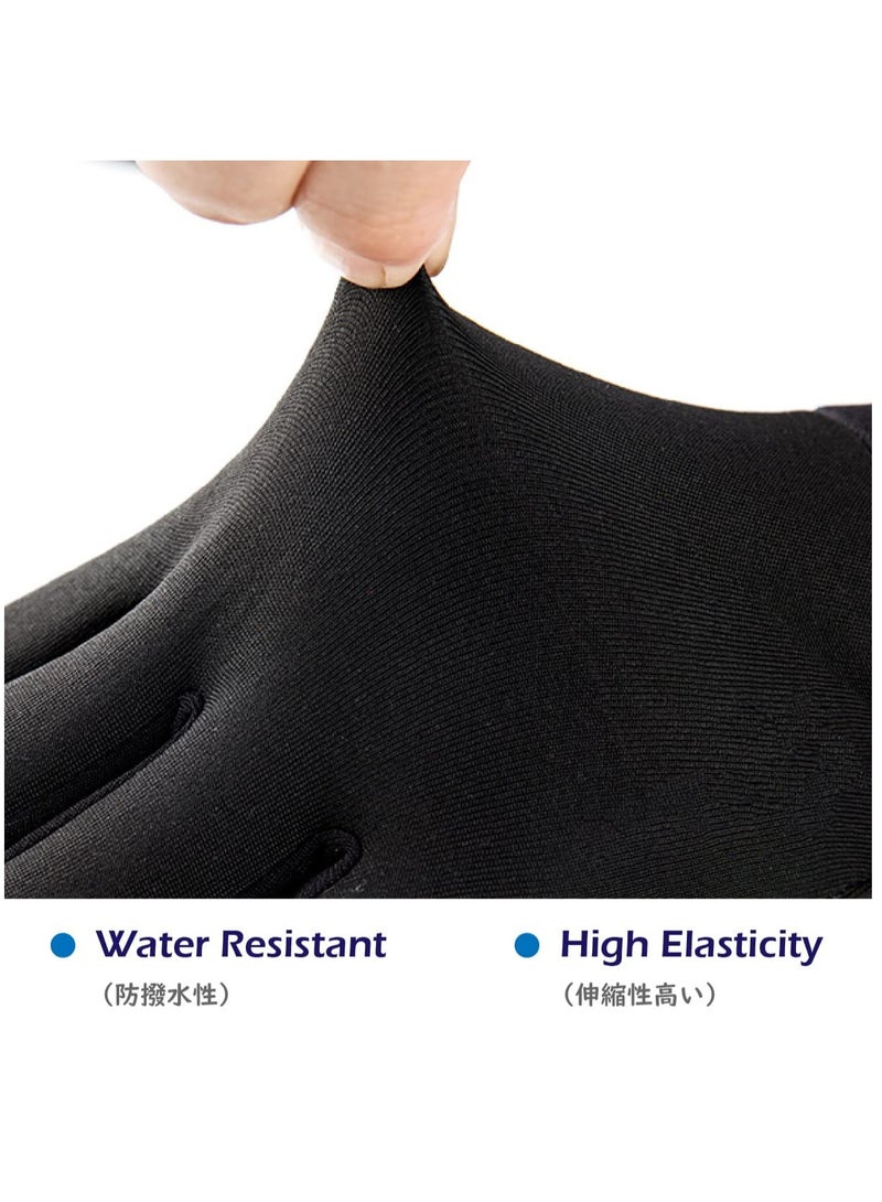 SOLARAE Cycling Gloves Touchscreen Gloves Winter Thermal Gloves Men Women Windproof Anti-Slip Gloves for Running Hiking Bike Riding - Image 4