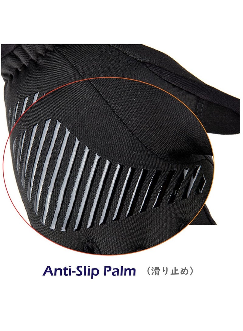 SOLARAE Cycling Gloves Touchscreen Gloves Winter Thermal Gloves Men Women Windproof Anti-Slip Gloves for Running Hiking Bike Riding - Image 3