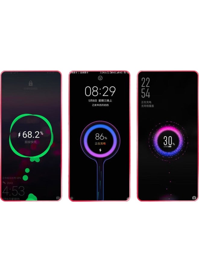 Zitai 5A Super Fast Charging Three-In Data Cable Charging Cord Type-C For Apple Android Phones, One-To Iphone 14/13/12/11/Honor, 1.2 Meters, Red - Image 2
