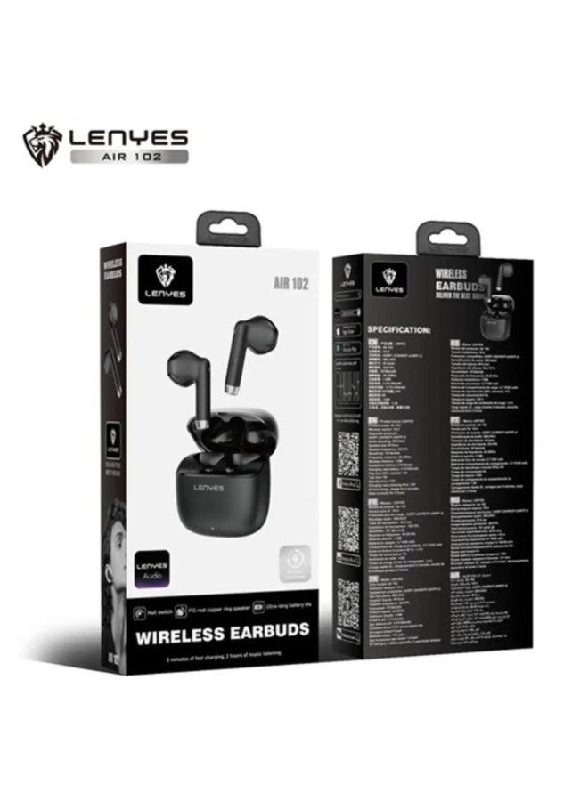 LENYES AIR 102 Wireless Earbuds V5.4 - Image 2