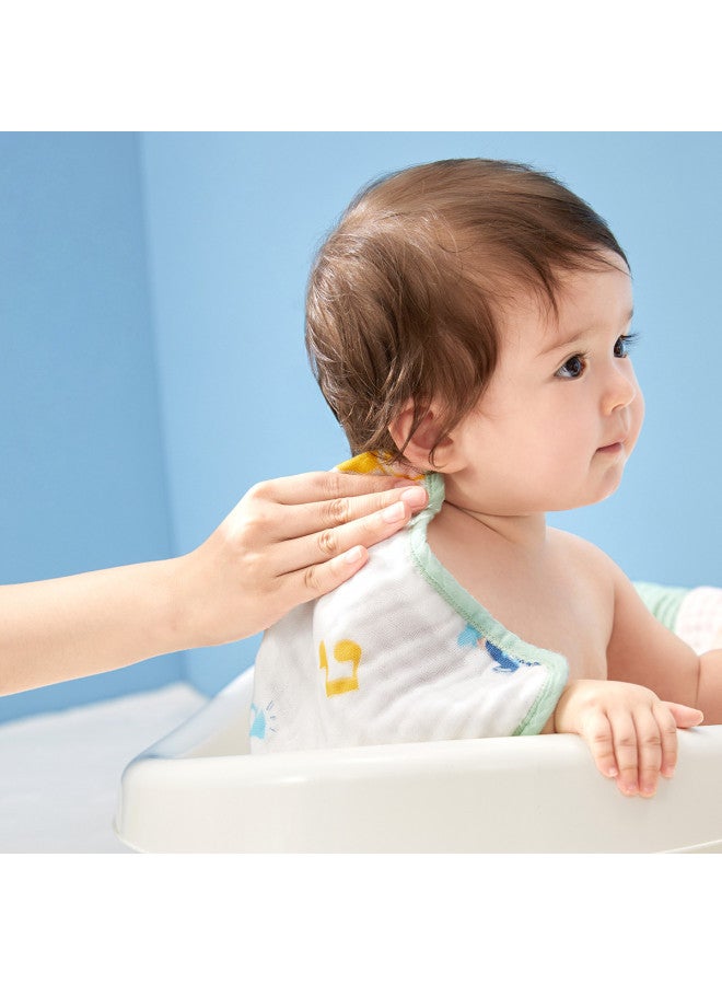 purcotton Baby Skin Care】washable Gauze Handkerchief, Soft And Skin-friendly Face Towel For Infants And Children - Image 2