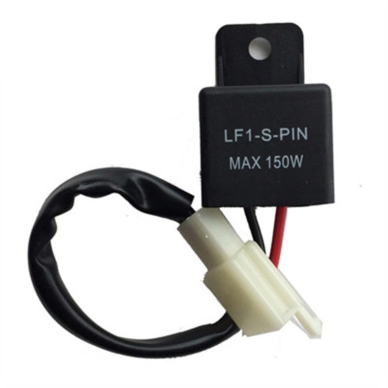 10Pcs 12VDC 150W 2 Pin Wiring Harness Relay Flasher for LED Lights Motorcycle - Image 2