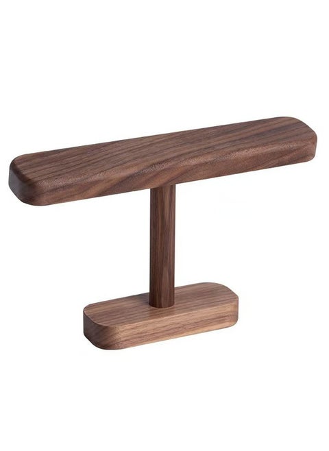 Black walnut watch display stand, solid wood creative watch display stand, bracelet necklace wooden stand