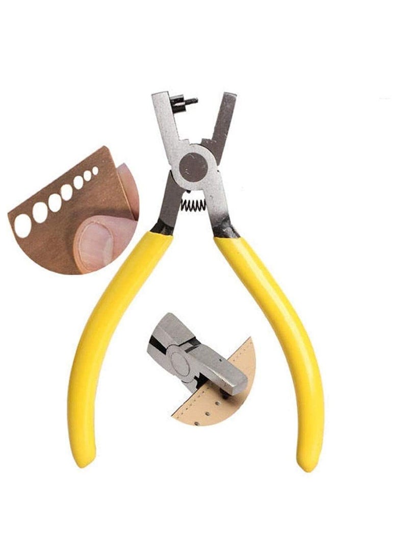 DIY Crafts Diy Crafts CTDIYHI47898 Trim Pliers Typ Puncher Leather Belt Strap Hole Repair Tool Kits 2 Repair Tool Kits Multicolor  - Image 2