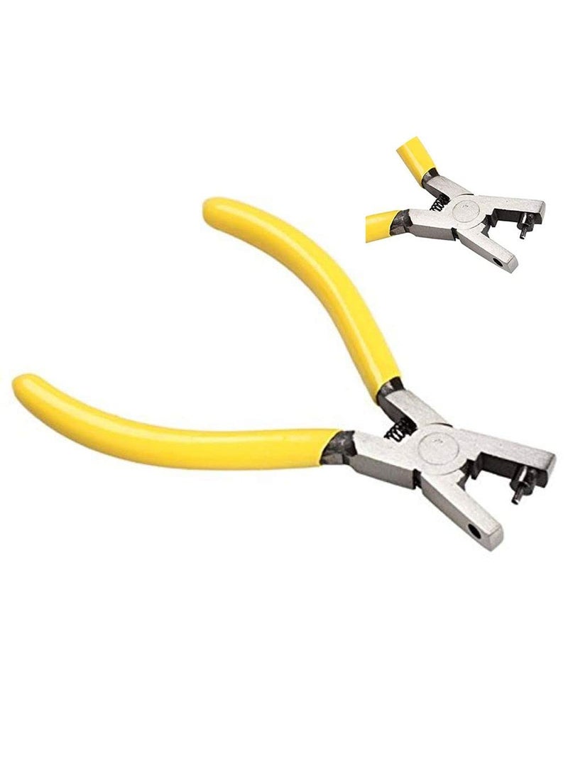 DIY Crafts Diy Crafts CTDIYHI47898 Trim Pliers Typ Puncher Leather Belt Strap Hole Repair Tool Kits 2 Repair Tool Kits Multicolor  - Image 5