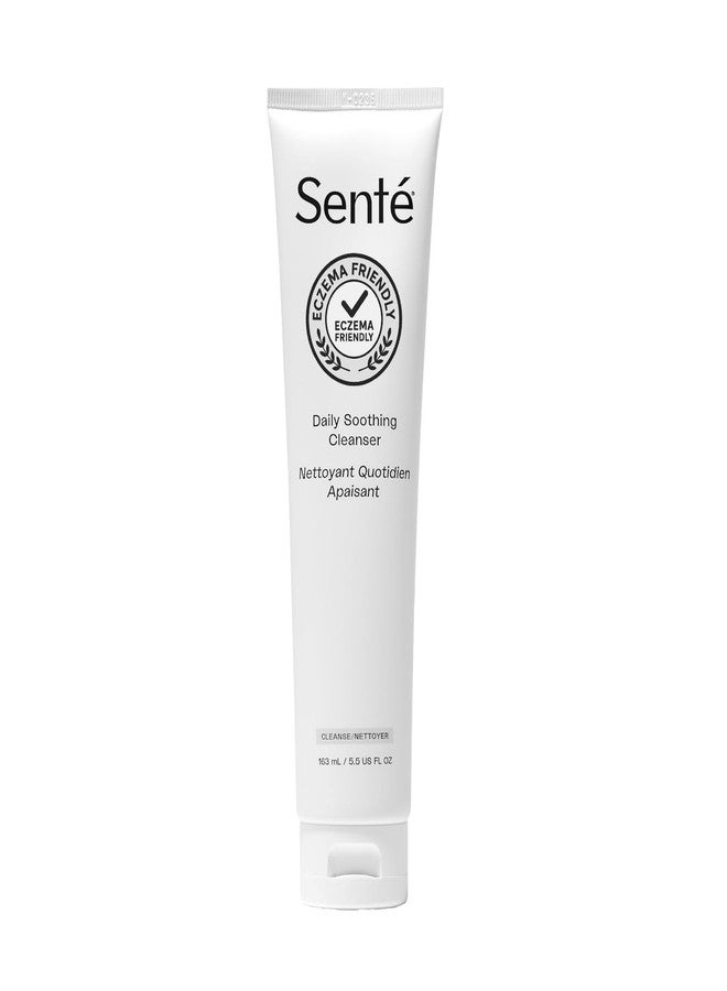 Sente Daily Soothing Facial Cleanser For Dry and Sensitive Skin - Gently Removes Oil, Impurities and Makeup - with Vitamin E - 5.5 Fl Oz - Image 1