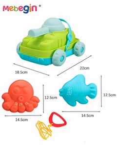 5PCS Beach Toy Set with Sea Animals Molds and Tank-shaped Cart, Fun Beach Sand Toys, Summer Outdoor Beach Game, Perfect Summer Outdoor Gift - pzsku/ZE00CEE5DF463B42282F1Z/45/_/1683363176/ceb6852b-5a53-4c29-9ee1-ebca194435cf