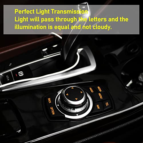Jaronx Jaroxn Compatible with BMW iDrive Knob Button Replacment Multimedia iDrive Control Knob Button for 1' F20 F21/3' F30 F31 F34 GT/5' F07 F10 F11/7' F01 F02 F04/X3 F25 Series - Image 3