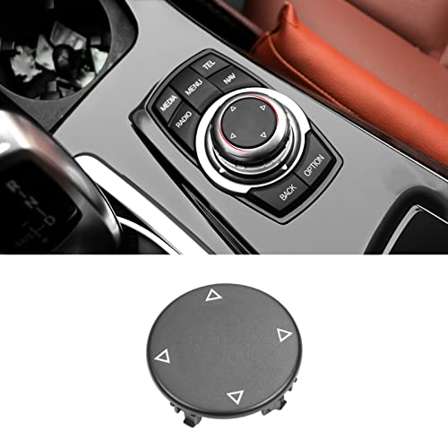 Jaronx Jaroxn Compatible with BMW iDrive Knob Button Replacment Multimedia iDrive Control Knob Button for 1' F20 F21/3' F30 F31 F34 GT/5' F07 F10 F11/7' F01 F02 F04/X3 F25 Series - Image 1