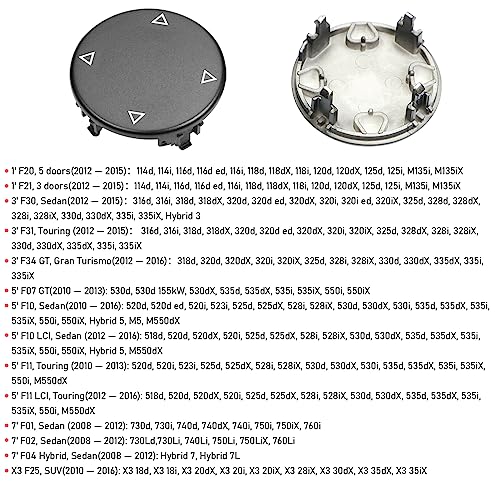 Jaronx Jaroxn Compatible with BMW iDrive Knob Button Replacment Multimedia iDrive Control Knob Button for 1' F20 F21/3' F30 F31 F34 GT/5' F07 F10 F11/7' F01 F02 F04/X3 F25 Series - Image 4
