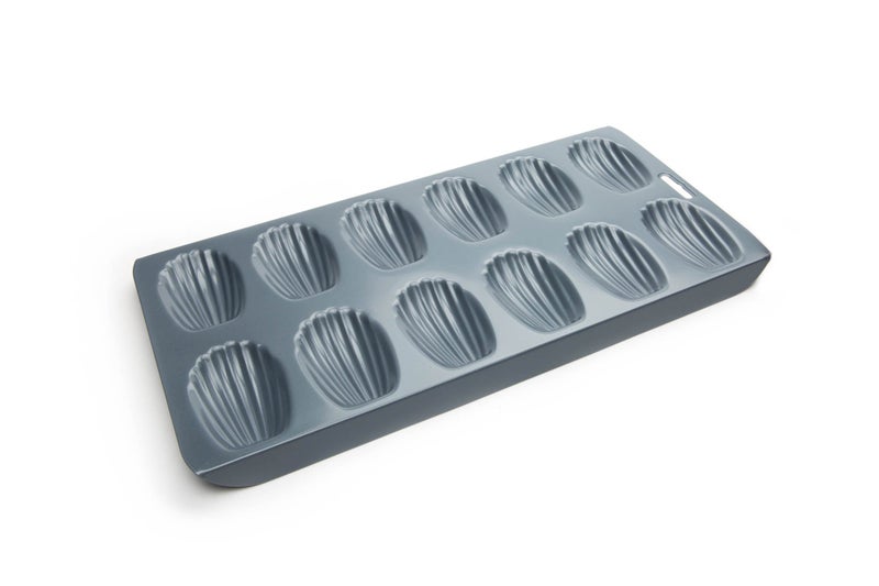 Fox Run NonStick Madeleine Pan Carbon Steel 12CupGrey