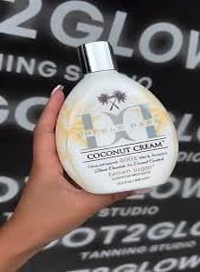 Brown Sugar Black Chocolate Double Dark Coconut Cream 400X Ultra-Advanced Bronzing Tanning Lotion with Skin Softening Coconut Milk & Hydrating Oils - 13.5 oz for Deep, Lasting Color - Image 3