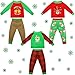 Liitrsh 6 Pcs Christmas Elf Clothes Xmas Elf Accessories Clothes Santa Elk Snowman Clothing Pajamas for Christmas Holiday DecorationStylish Style - Image 2