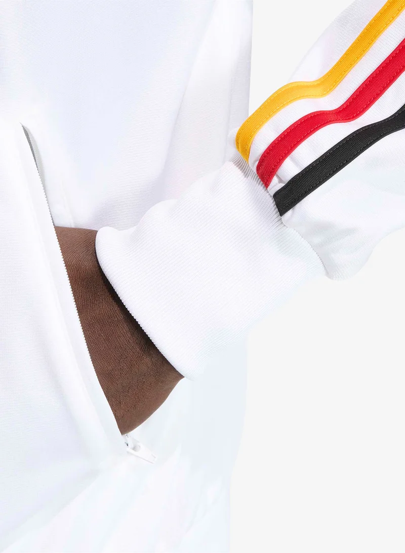 Adidas Originals CLOWHI/COGOLD/TEPORE/ Firebird Fitted Tracktop Jacket for Men | Best Price UAE