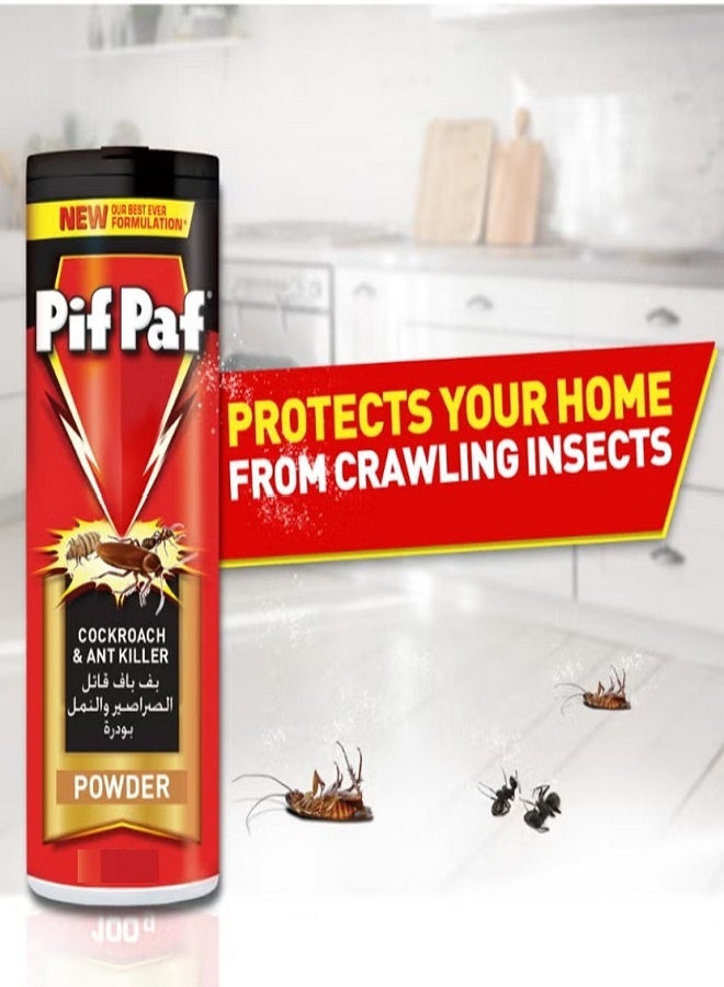Pif Paf Cockroach And Ant Killer Kill And Protect Powder 100grams - Image 2