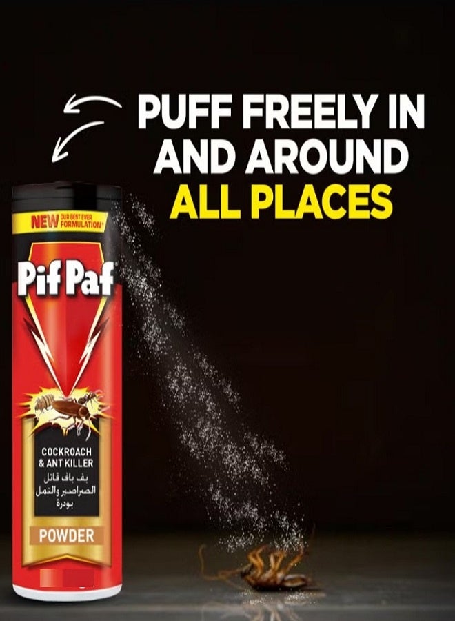 Pif Paf Cockroach And Ant Killer Kill And Protect Powder 100grams - Image 5