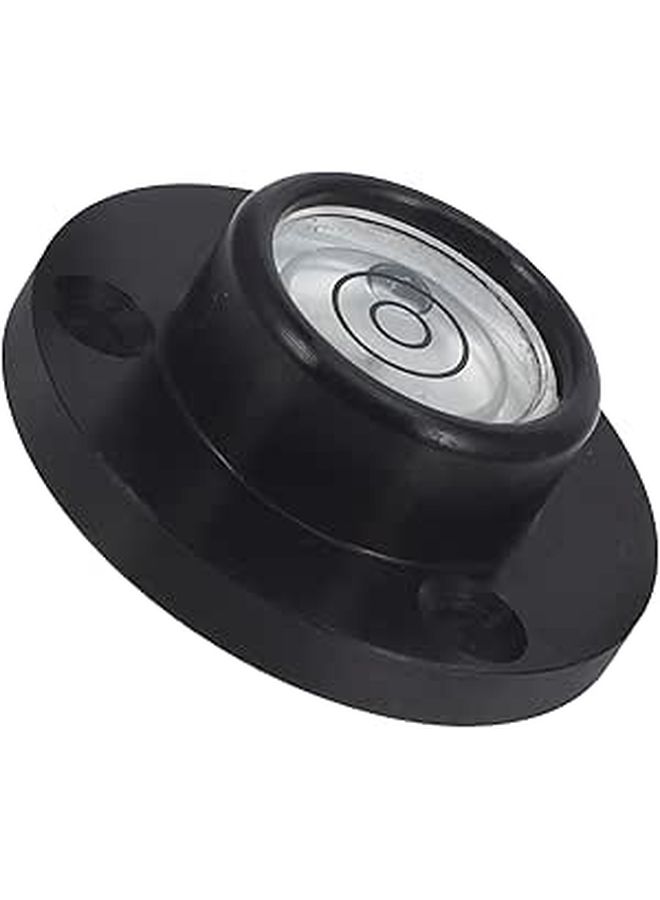 Aluminum Round Bubble Level Small Spirit Level Portable Measuring Tool - Image 1