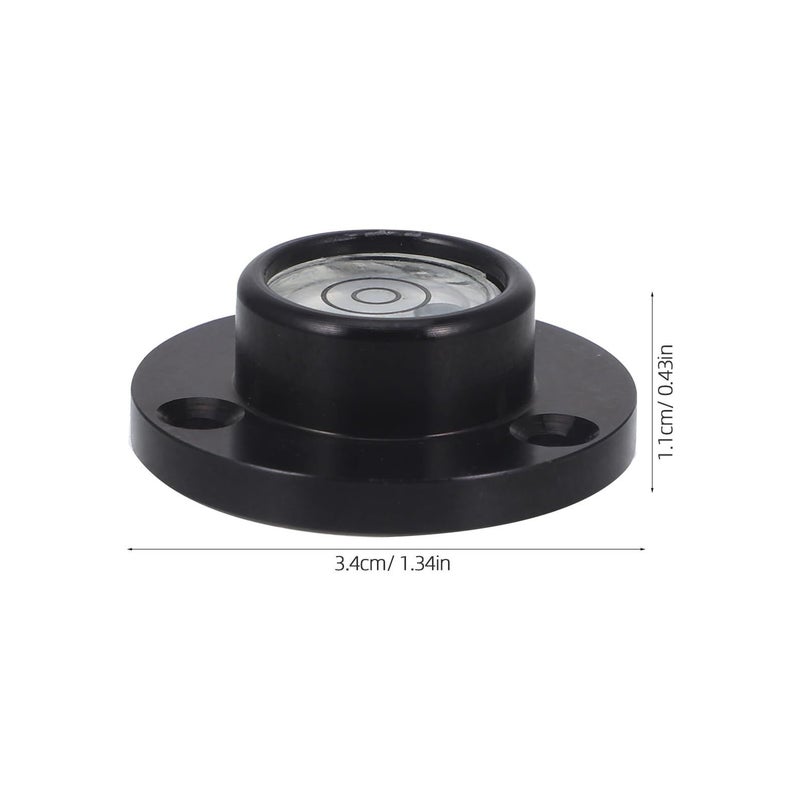 Aluminum Round Bubble Level Small Spirit Level Portable Measuring Tool - Image 3