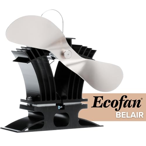 Ecofan BelAir Heat Powered Stove Fan - Powerful Design, Low Start Temperature Technology, Perfect for Gas, Pellet & Soapstone Stoves, 140 CFM - Circulates Warm Air Efficiently & Reduces Fuel Cost - Image 2