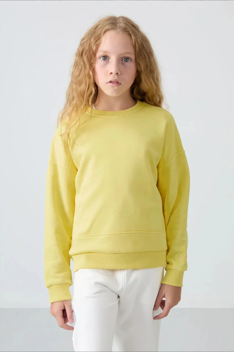 TOMMY Youth Unisex Cotton-Blend Sweatshirt