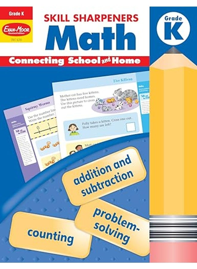 Skill Sharpeners Math Grade K By Evanmoor Corporation Paperback