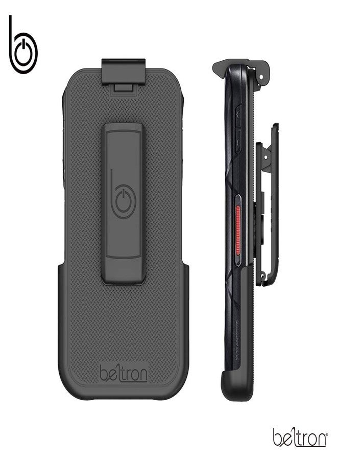 جراب مشبك حزام BELTRON لهاتف Kyocera DuraForce Pro 2، جراب مشبك حزام دوار شديد التحمل لهاتف Kyocera E6900 E6910 E6920 (AT&T FirstNet Verizon Wireless) Duraforce Pro-2 II (تصميم بدون جراب) - Image 4