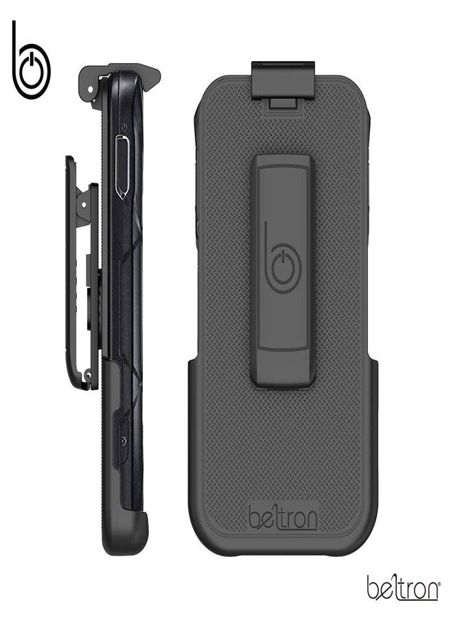 جراب مشبك حزام BELTRON لهاتف Kyocera DuraForce Pro 2، جراب مشبك حزام دوار شديد التحمل لهاتف Kyocera E6900 E6910 E6920 (AT&T FirstNet Verizon Wireless) Duraforce Pro-2 II (تصميم بدون جراب) - Image 5